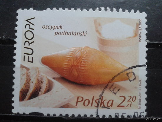 Польша, 2005, Европа, гастрономия, Mi-1,7 евро гаш.