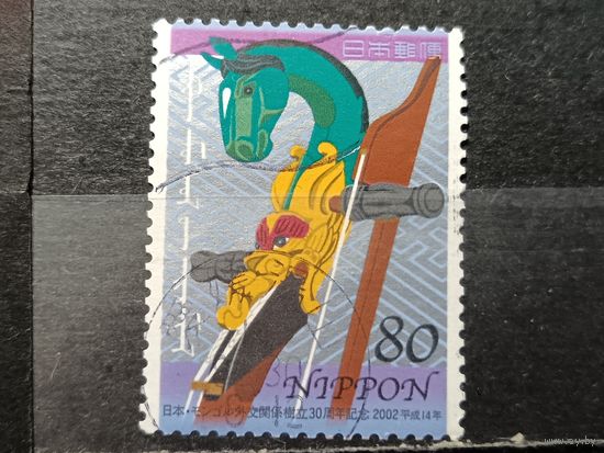 Япония, 2002. Гриф и смычок скрипки "Конская голова"