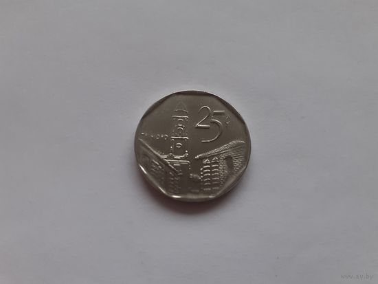 Куба 25 сентаво 2008