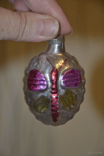 Бабочка на листе