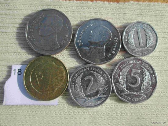 6 иностранных монет