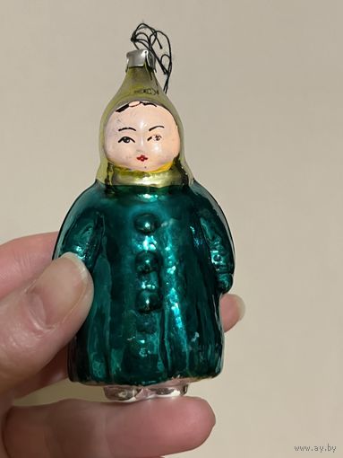 Ёлочная игрушка СССР !!!УКУТЫШ !!! РЕДКИЙ ОКРАС !!! С РУБЛЯ!!!