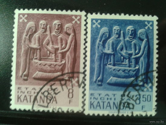 Катанга, Конго, 1961 Традиционная скульптура