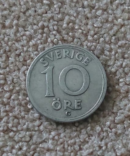 Швеция 10 эре 1940 Густав V