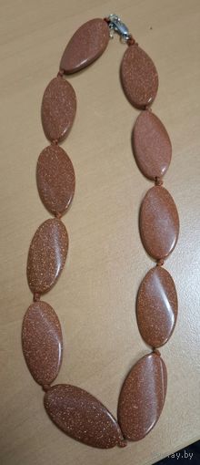 Бусы кабошон. Времен СССР