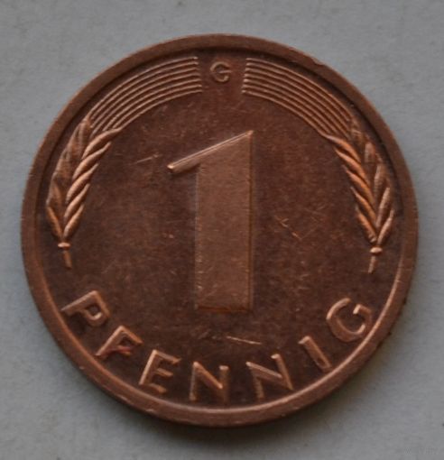 Германия- ФРГ 1 пфенниг, 1995 г. G