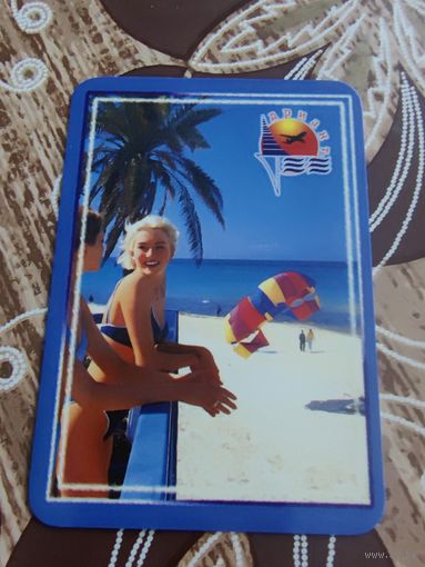 Календарик,реклама,2005