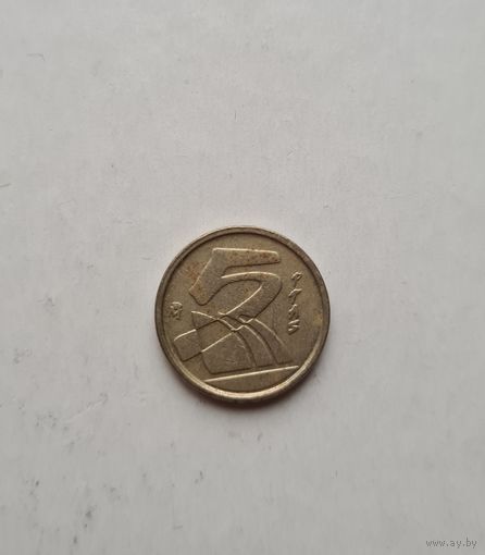 Испания 5 песет, 1991