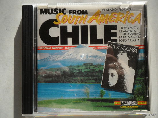 CD - Atacama - Music from South America. Chile - Laser Light, USA
