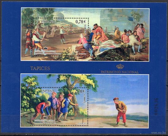 Испания 2009. Живопись. 1 блок 184 (4429-30)