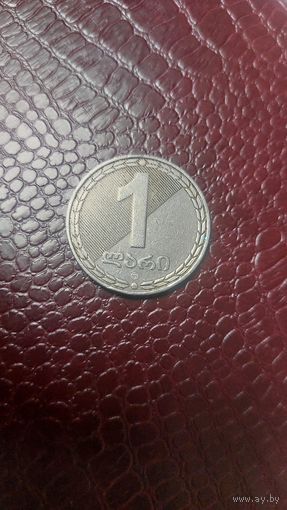 Монета 1 лари 2006г. Грузия.