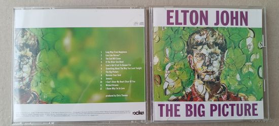 Elton John - The Big Picture (JAPAN 1997 аудио CD)