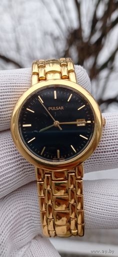 РЕДКИЕ ЧАСЫ PULSAR ПОЗОЛОТА ? ОРИГИНАЛ  СОСТОЯНИЕ  !!!  НА ХОДУ . Распродажа Коллекции !!! .Экспресс  Аукцион с РУБЛЯ    .Много лотов в продаже .