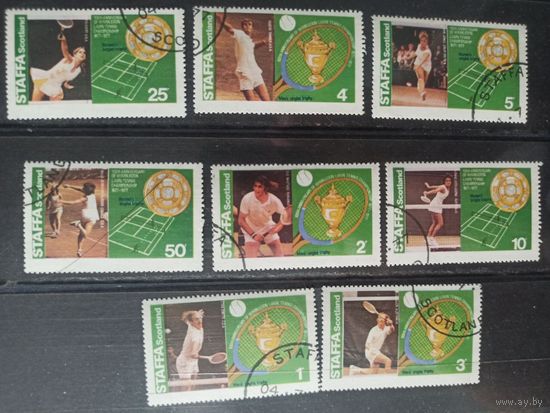 Стаффа.  Теннис