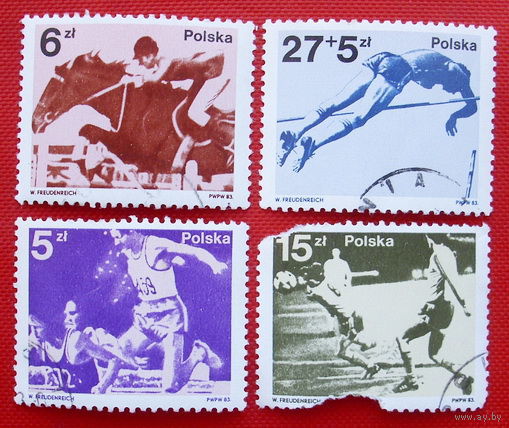 Польша. Спорт. ( 4 марки ) 1983 года.