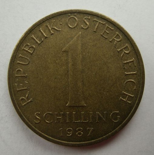 1 шиллинг 1987 год Австрия