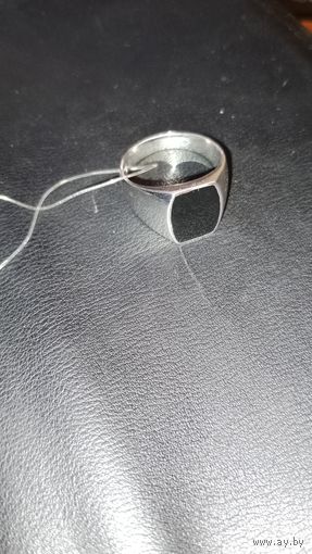 Перстень мужской р.21 серебро