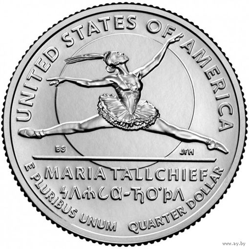 США 25 центов 2023 D Мария Толчиф UNC