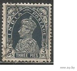 Индия. Король Георг VI. 1937г. Mi#146.
