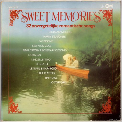 2LP Sweet Memories (Louis Armstrong, Nat King Cole, Ella Fitzgerald, The Platters, Doris Day, Patti Page, Dean Martin, Andy Williams, Bing Crosby і іншыя)