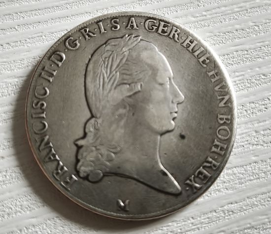 1 талер 1794 М Милан  Священная Римская Империя.Францыск 2 Австрия серебро