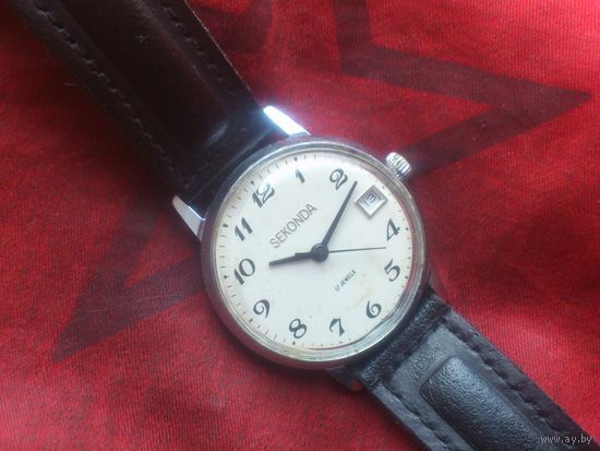 Часы SEKONDA 2414 ПОЛЕТ КЛАССИКА из СССР 1980-х
