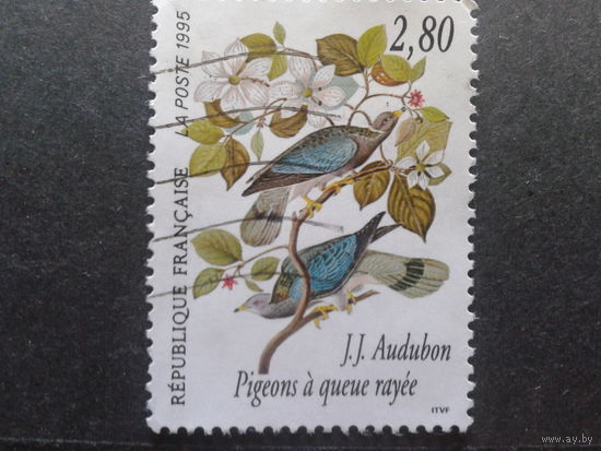 Франция 1995 птицы