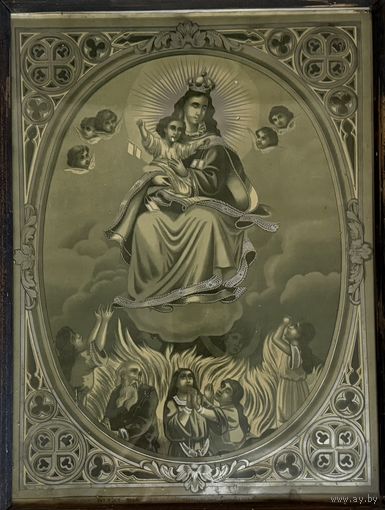 Старинная литография