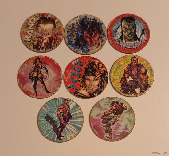 Фишки Mortal Kombat #8, 14, 28, 33, 34, 41, 42, 45