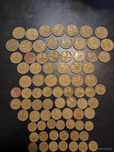 Монеты ссср сборка 1961-1991г.