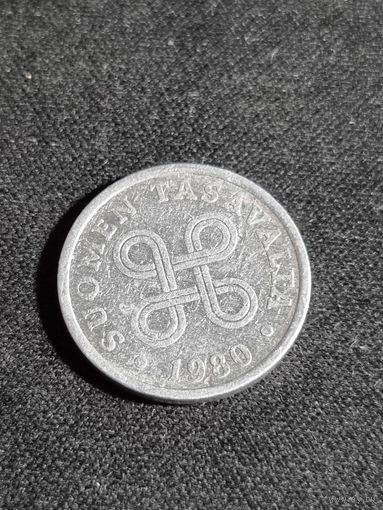 Финляндия 5 пенни 1980