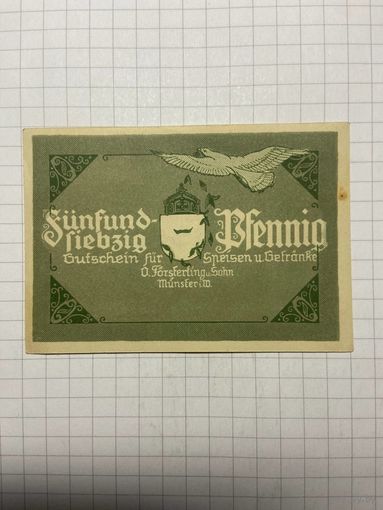 75 пфеннигов (нотгельды) г. Германия - 1312