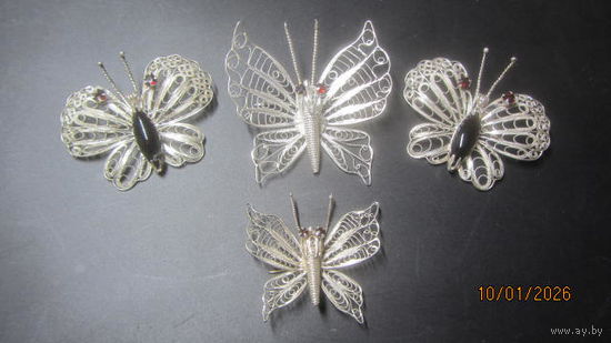 Набор брошей ( 4 шт.)