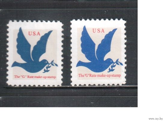 США-1994, (Мих.2339-2540) , * (без клея), Стандарт, Голубь  Мира(полная серия)