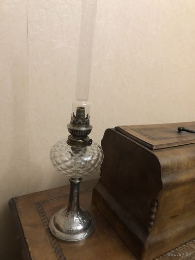 Лампа керосиновая хрусталь классицизм