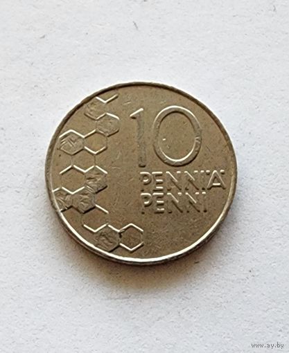 Финляндия 10 пенни, 1991