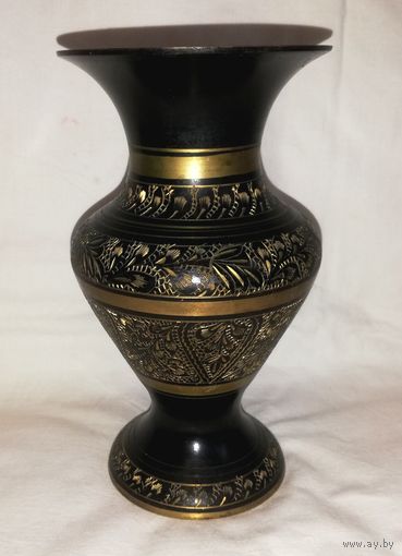 Ваза, латунь, Индия