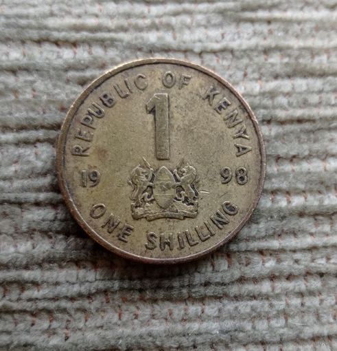 Werty71 Кения 1 шиллинг 1998