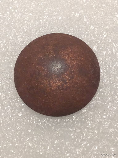 Пуговица красный перламутр