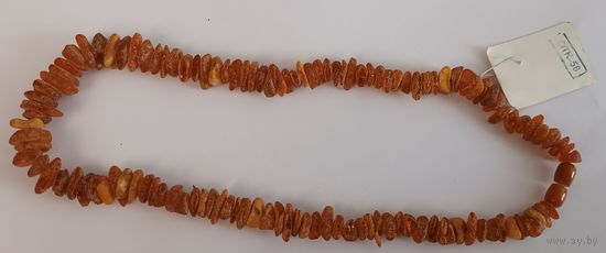 Новые янтарные бусы. Все лоты с 1 рубля!