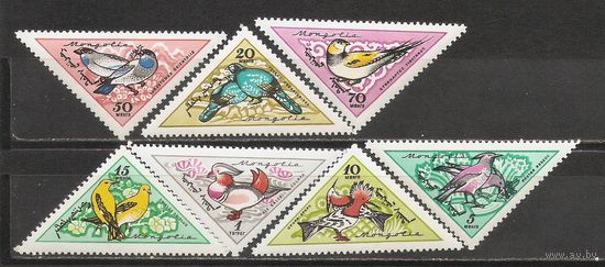 ФФ1 Монголия 1961 Птицы