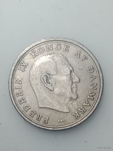 Дания 1 крона 1970 года .