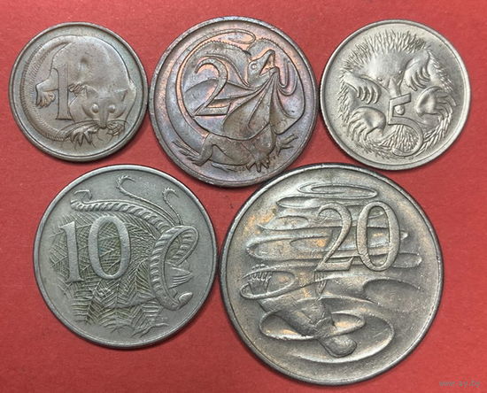 Австралия 5 монет