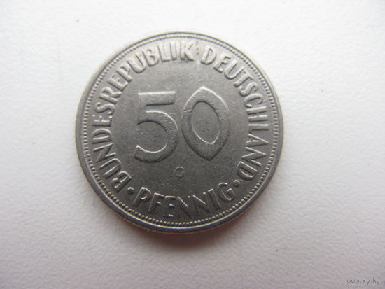 ФРГ 50 пфеннигов  1969 G