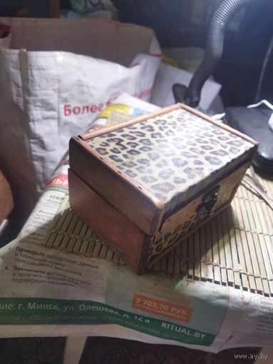 Старая шкатулка винтаж