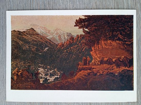 1958. Ванеев. Геологи-разведчики в горах Кавказа