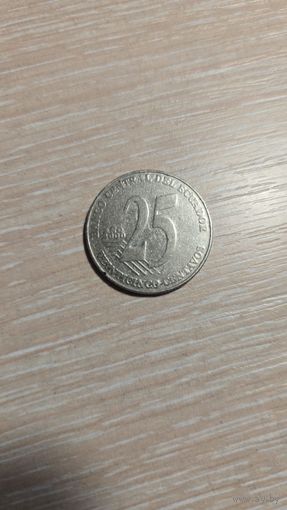 25 сентаво 2000 Эквадор