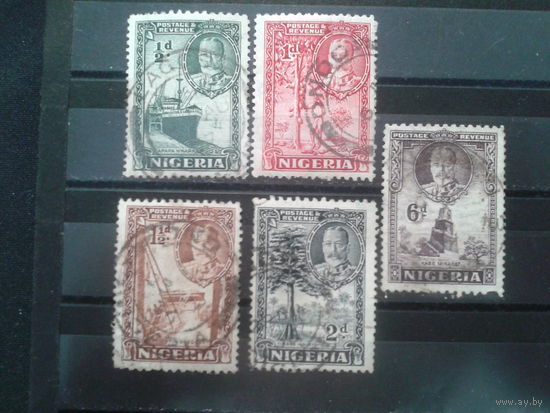 Нигерия, колония Англии, 1936. Стандарт, пейзажи