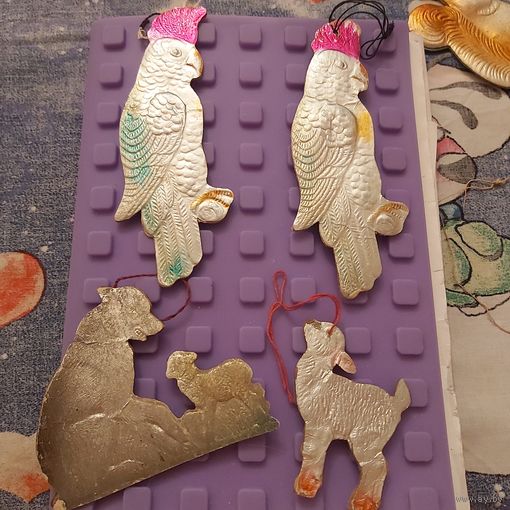 Картонаж ёлочная игрушка