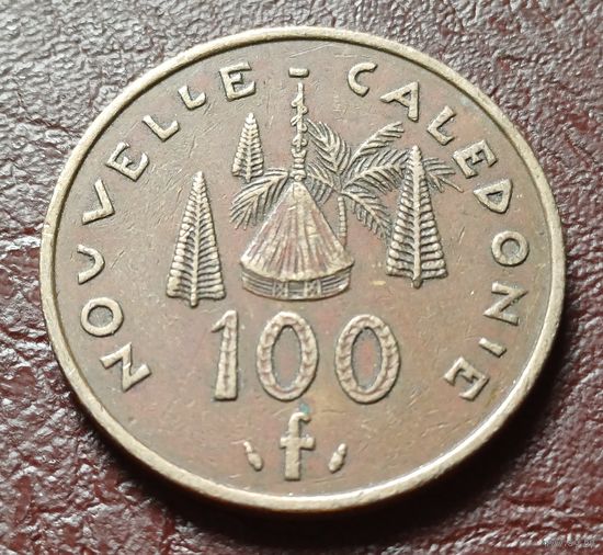 Новая Каледония 100 франков, 1994     ( 1-14-3 )